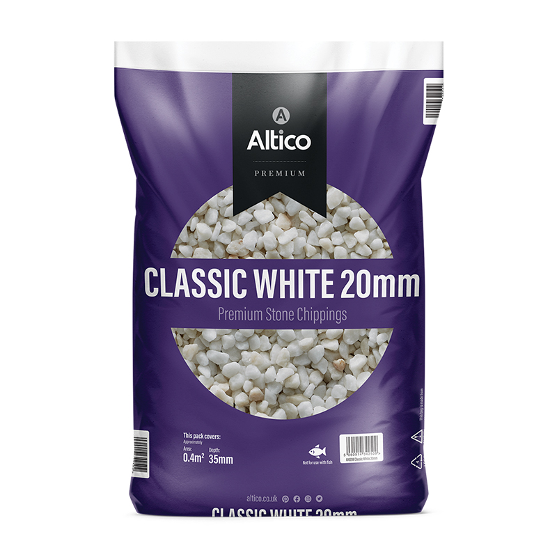 Classic White 20mm Large Bag