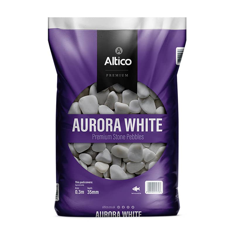 Aurora White Large Bag