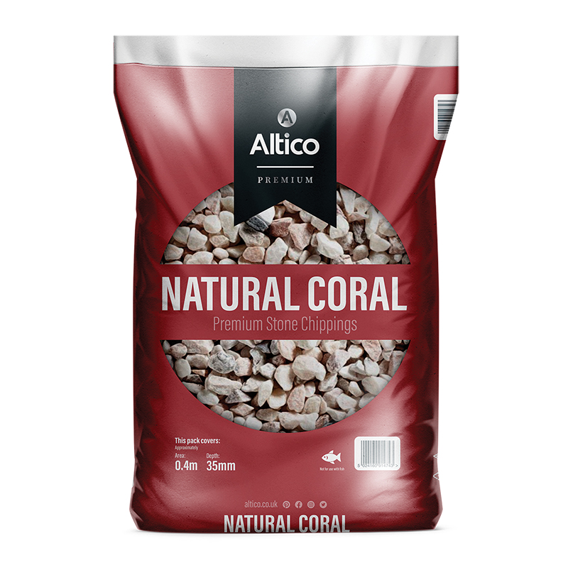 Natural Coral Large Bag
