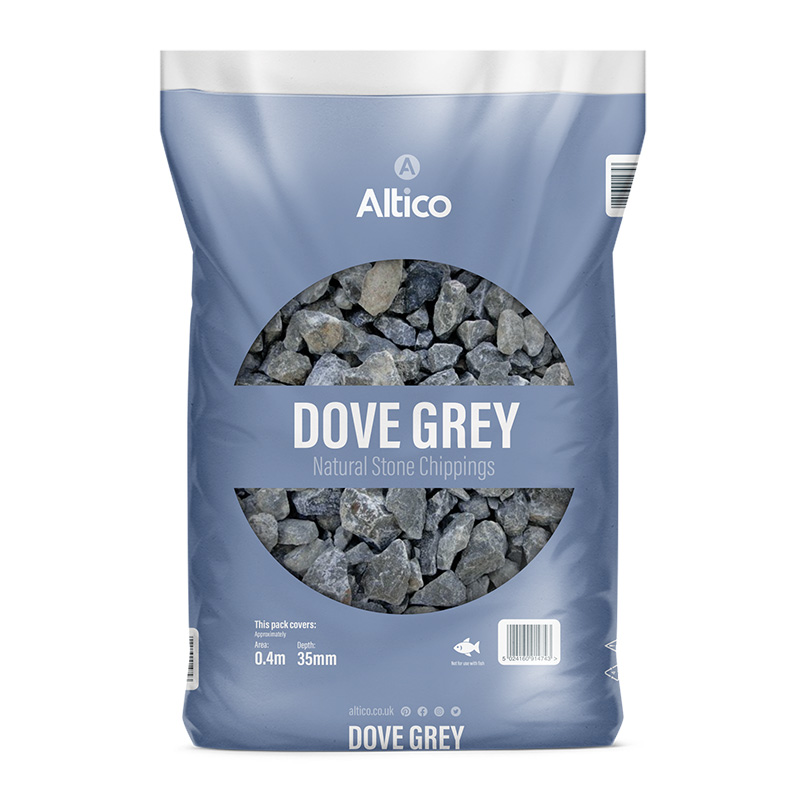 Dove Grey Large Bag