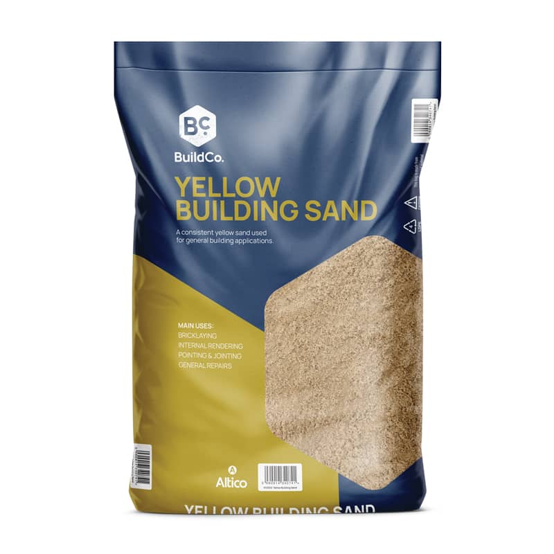 Yellow Building Sand Large Bag