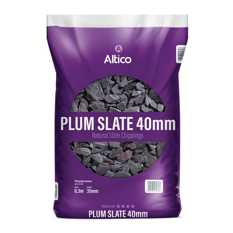 Plum Slate 40mm Large Bag