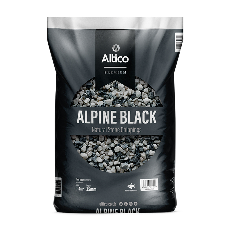 Alpine Black Large Bag
