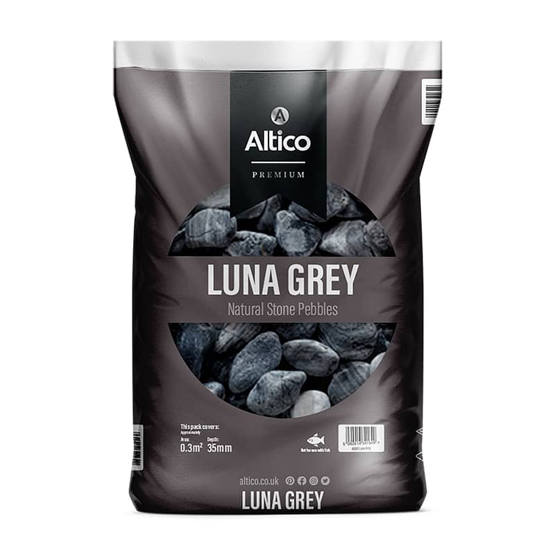 Luna Grey Large Bag